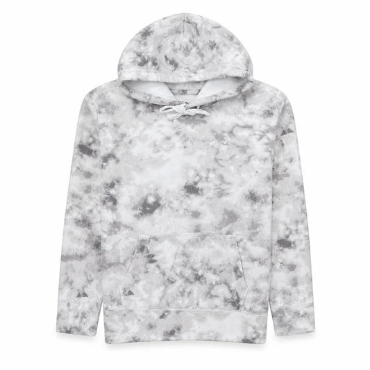 Hollister Unisex Grey XS Tie Dye Pullover Hoodie