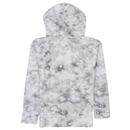 Hollister Mens Grey XS Tie Dye Pullover Hoodie