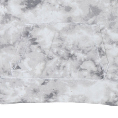 Hollister Mens Grey XS Tie Dye Pullover Hoodie