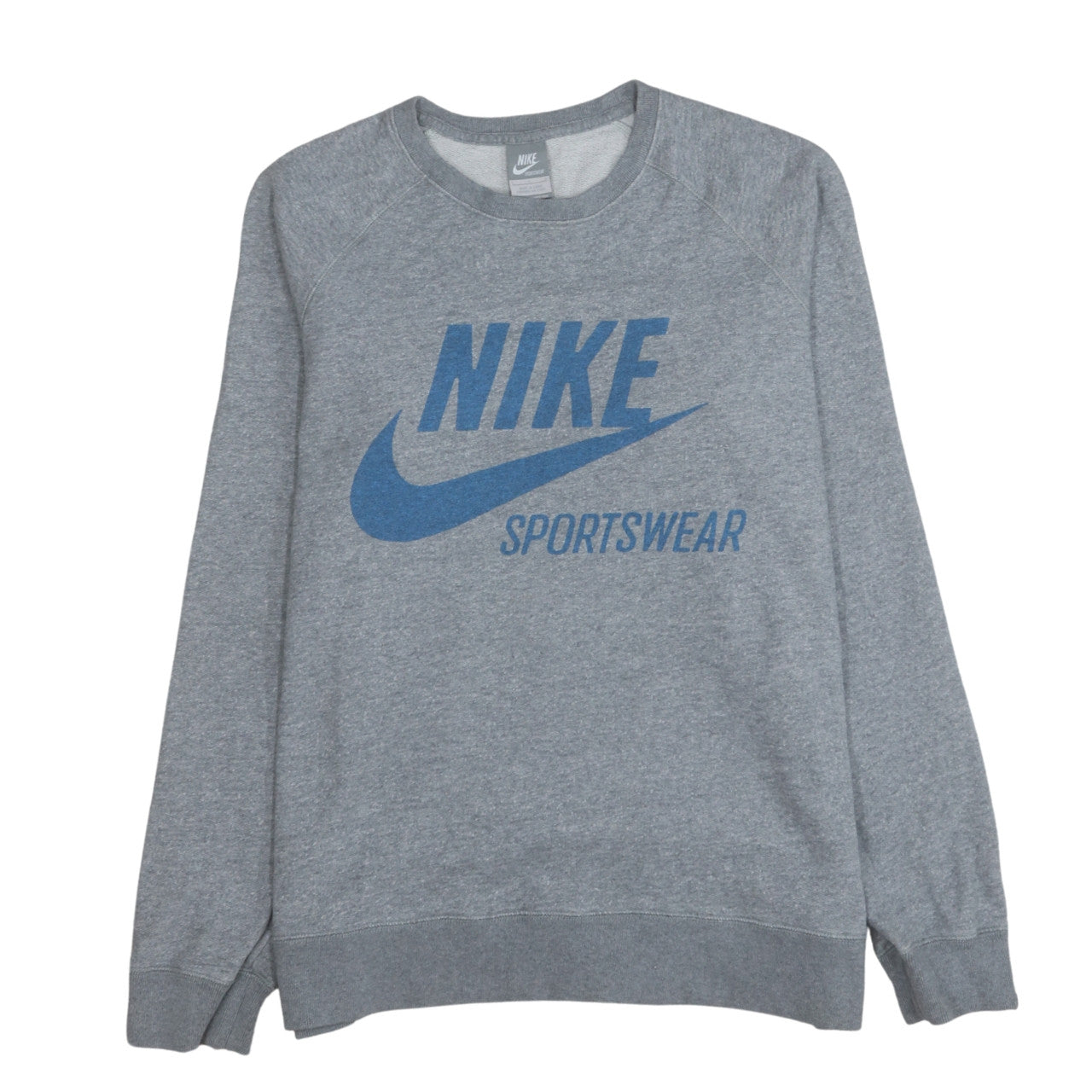 Nike Mens Grey Sportswear Pullover Sweatshirt Size L
