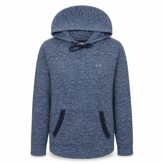 Hollister Men’s Blue Pullover Hoodie XS Regular Fit Lightweight