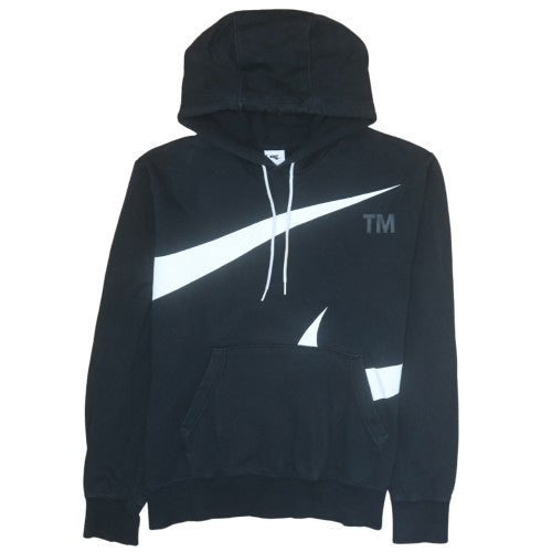 Nike Men Black L Pullover Hoodie Graphic Logo Sportswear