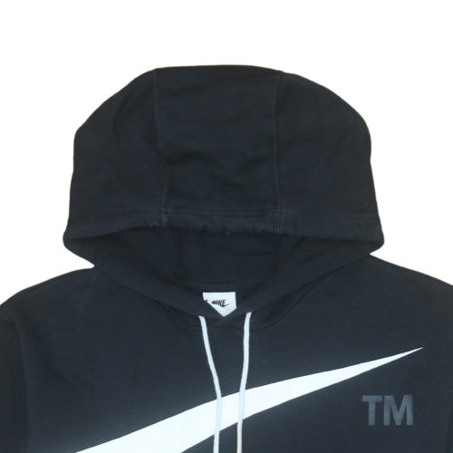 Nike Men Black L Pullover Hoodie Graphic Logo Sportswear