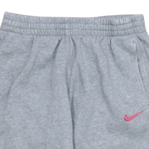 Nike Girls Grey Sweatpants 12-13 Years Jogger Style Activewear Trousers