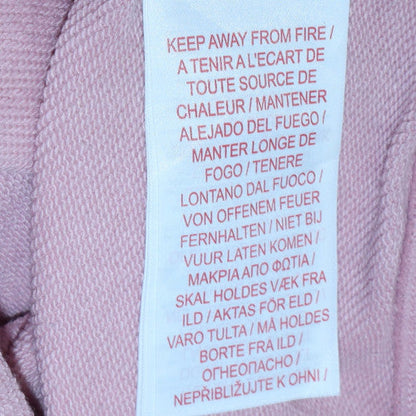 Additional view of Nike girls’ pink crew neck sweatshirt xl graphic print pullover