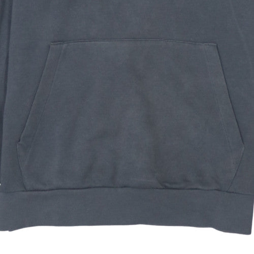 Emporio Armani EA7 Men's Grey Pullover Hoodie Size L Regular Fit