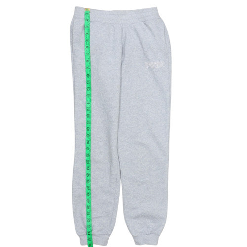 Puma Boys Grey 13-14 Years Sweatpants Regular Fit Fleece Activewear Trousers