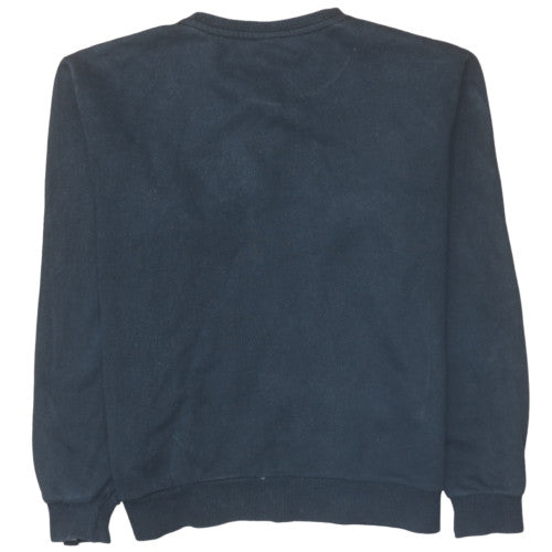 Ellesse Men's Blue Embroidered Logo Pullover Sweatshirt M