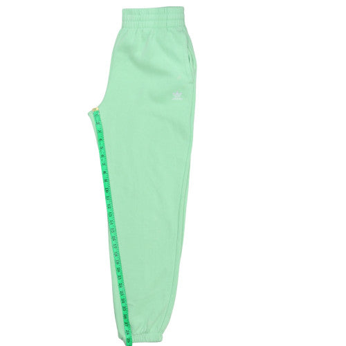 Adidas Womens Green Jogger Sweatpants Size 14 Cotton Blend Casual