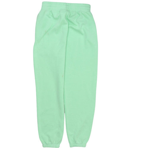 Adidas Womens Green Jogger Sweatpants Size 14 Cotton Blend Casual