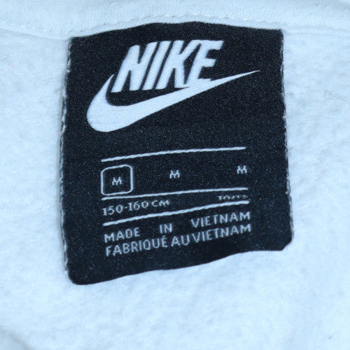 Nike Boys White Pacers Pullover Hoodie Size M 150-160cm Basketball Style