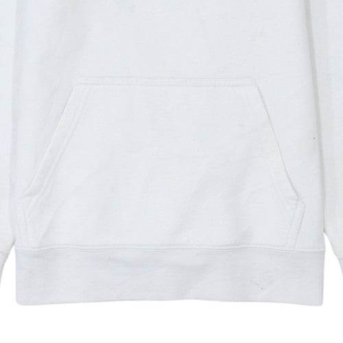 Nike Boys White Pacers Pullover Hoodie Size M 150-160cm Basketball Style