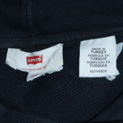 Preloved Levi's Women Black XS Pullover Hoodie Mickey Mouse Sequin Design - Image 5