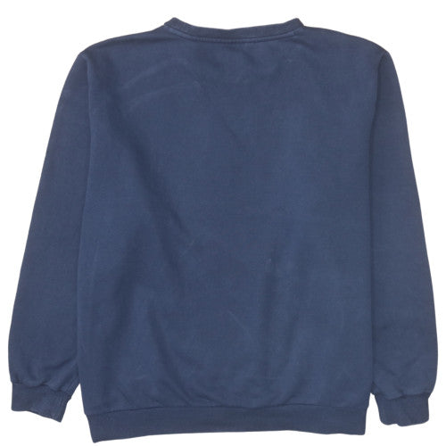 Puma Men's Blue Crew Neck Fleece Pullover Sweatshirt 2XL