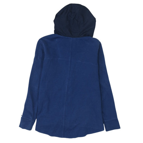 Nike Men's Blue Full Zip Hoodie XS Fleece Regular Fit