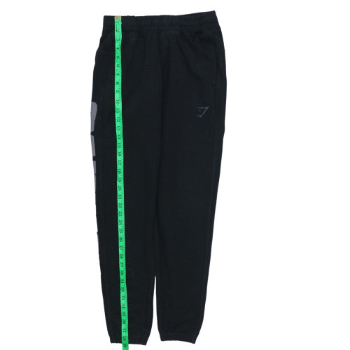 Gymshark Men's Black XS Jogger Trousers Slim Fit Activewear