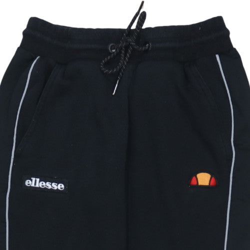 Ellesse Women’s Black Jogger Trousers Size S Fleece Cotton Blend