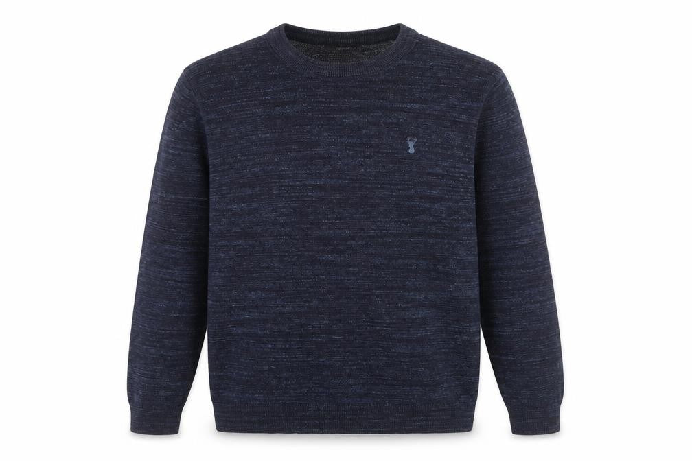 Next Men's Blue Wool Blend Crew Neck Jumper Size M