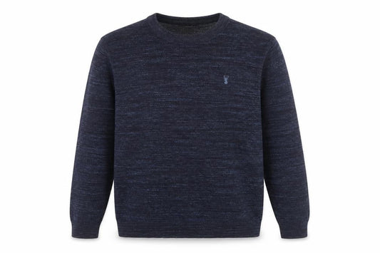 Next Men's Blue Wool Blend Crew Neck Jumper Size M