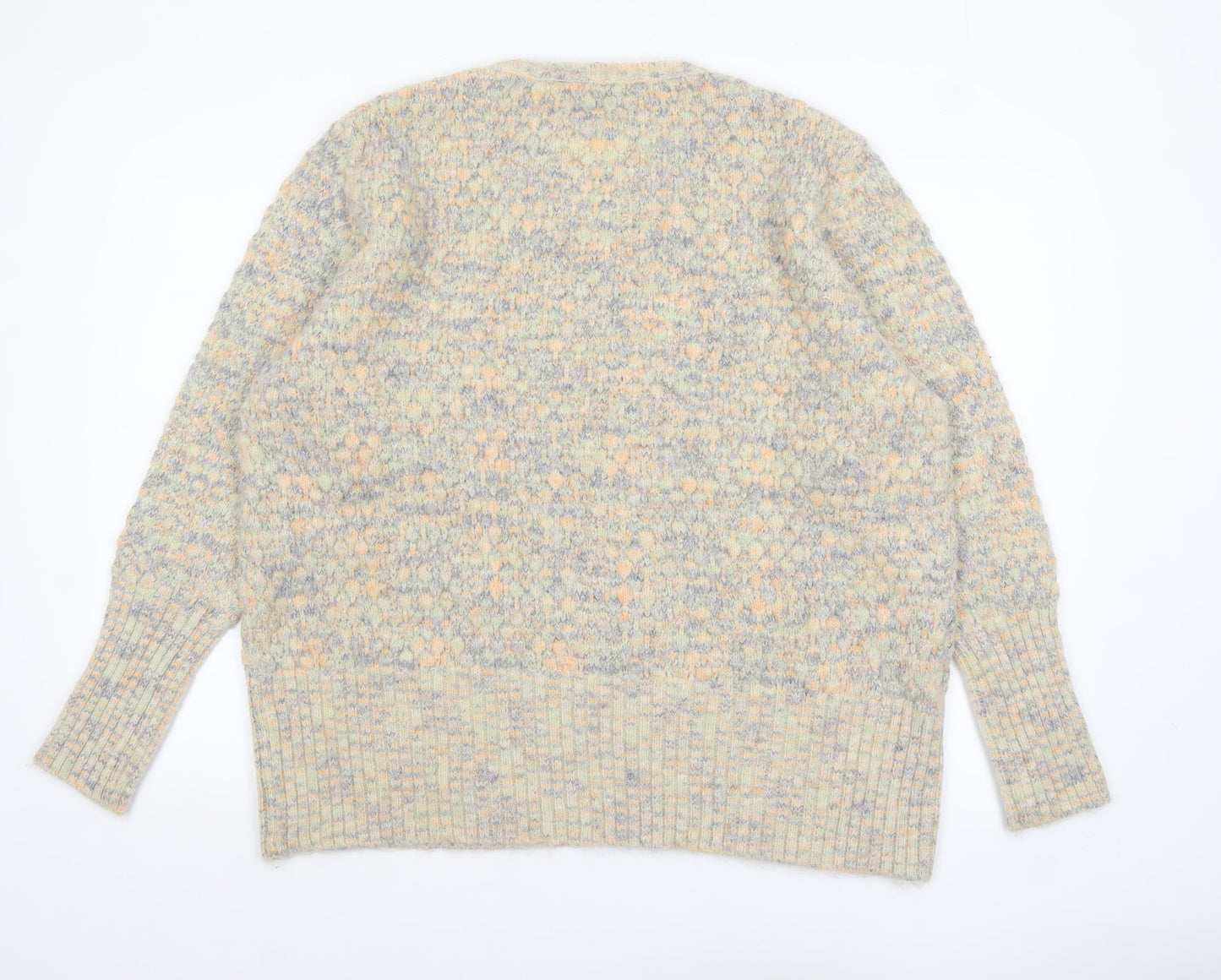 Damart Women’s Beige Chunky-Knit Pullover Jumper Size 22/24