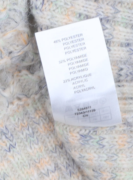Damart Women’s Beige Chunky-Knit Pullover Jumper Size 22/24