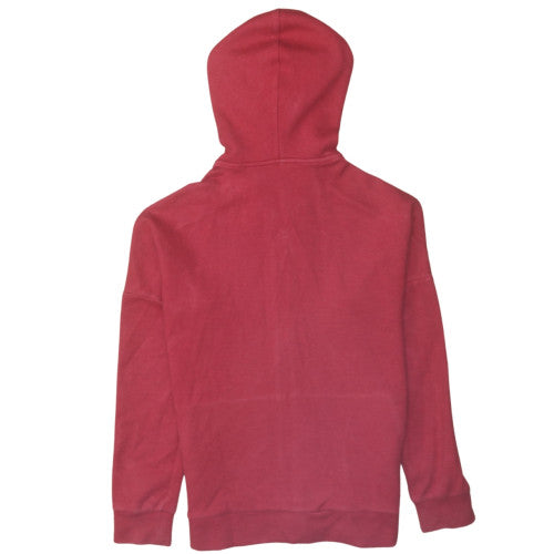 Adidas Boys Red Full Zip Hoodie 11-12 Years Munster Rugby Fleece Sweatshirt