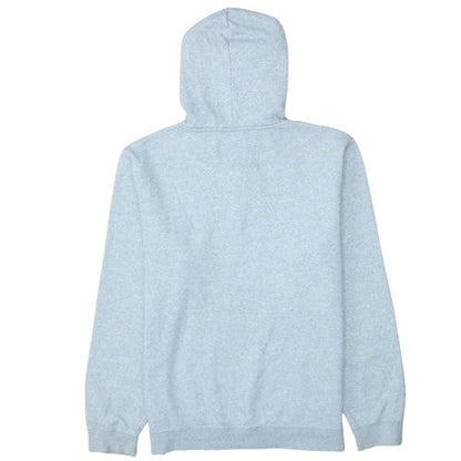 Champion Men's Grey Pullover Hoodie Large Logo Fleece Sweatshirt
