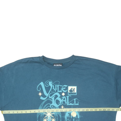 Harry Potter Women’s Blue Yule Ball Crew Neck Sweatshirt M George