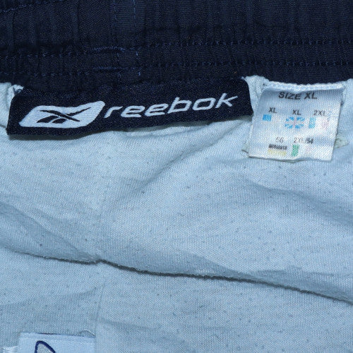 Reebok Men's Black XL Track Pants Quick Dry Activewear Trousers