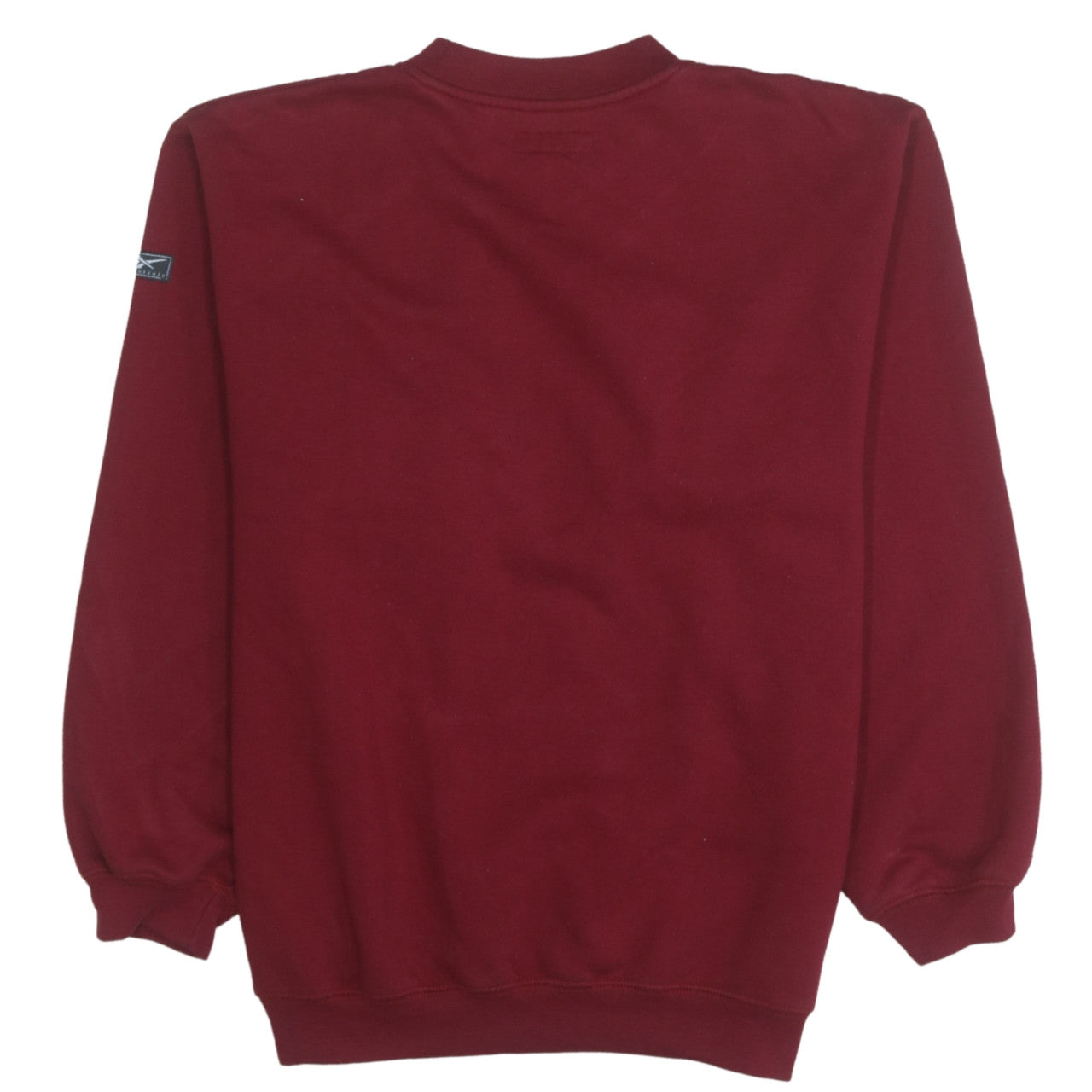Reebok Boys Red Pullover Fleece Sweatshirt 14-15 Years Logo Crew Neck
