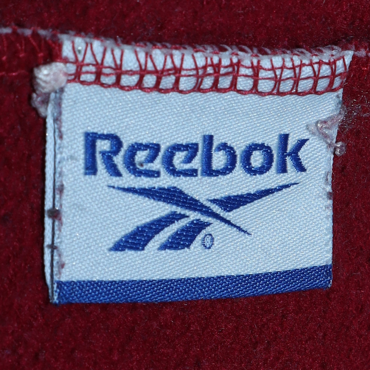 Reebok Boys Red Pullover Fleece Sweatshirt 14-15 Years Logo Crew Neck
