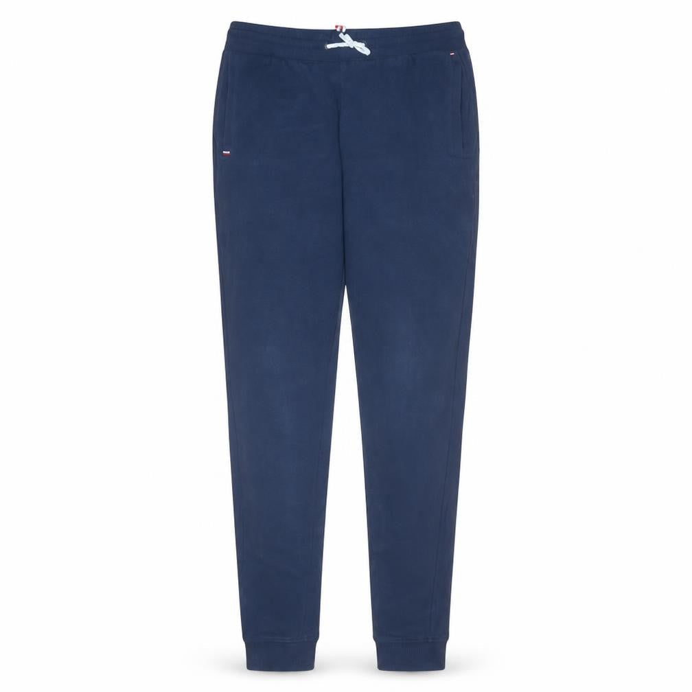 Tommy Hilfiger Boys Blue Jogger Trousers Size 176 Elastic Waist Logo