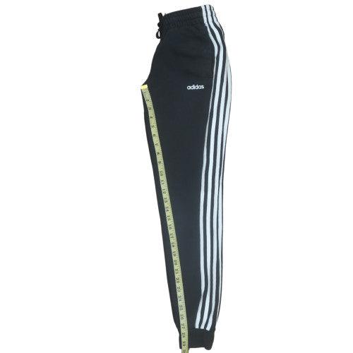 Adidas Womens Black XS Jogger Sweatpants Tapered Fit Elastic Waist
