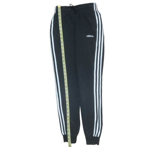 Adidas Womens Black XS Jogger Sweatpants Tapered Fit Elastic Waist