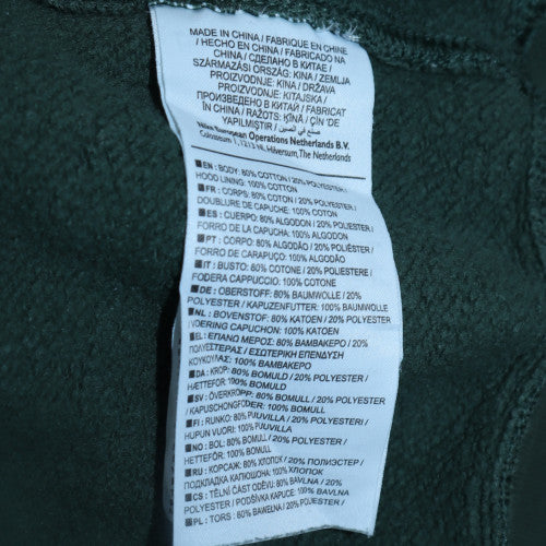 Nike Men's Green Pullover Hoodie Small Cotton Blend Fleece