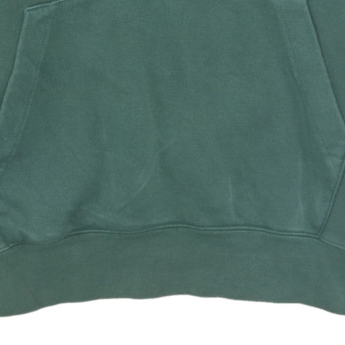 Nike Men's Green Pullover Hoodie Small Cotton Blend Fleece