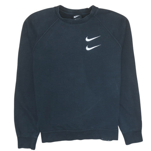 Nike Men's Black M Pullover Sweatshirt Crew Neck Logo Sportswear