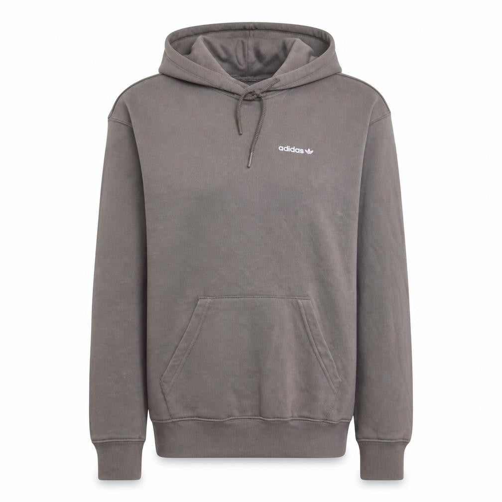 Adidas Women Brown Pullover Hoodie XS Cotton Casual Logo Design