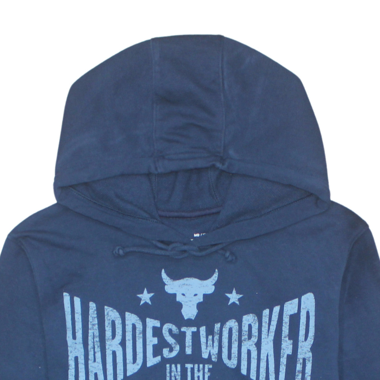 Under Armour Men's Blue Pullover Hoodie M Sports Graphic