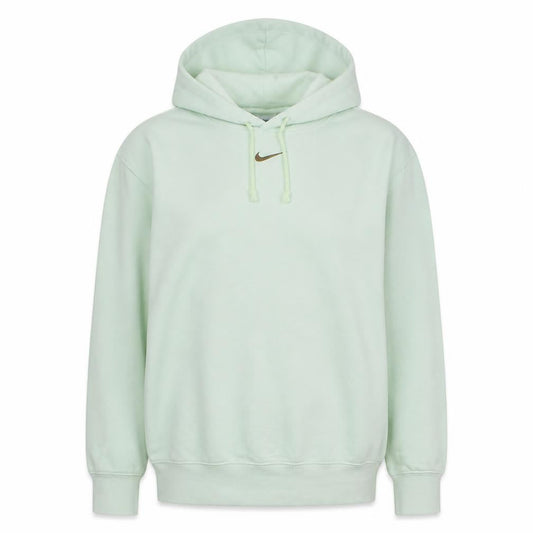 Nike Women's Mint Green Pullover Hoodie XS Cotton Blend