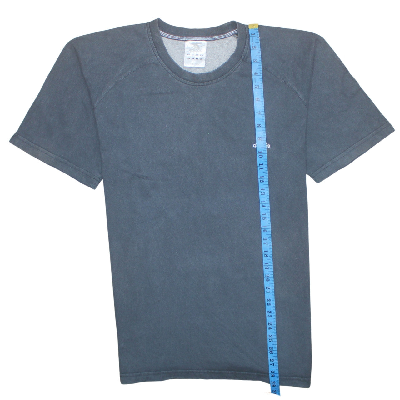 Adidas Men's Grey XL Crew Neck Short Sleeve Cotton T-Shirt