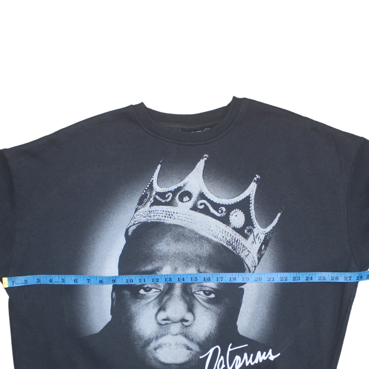 The Notorious B.I.G. Womens Black XL Pullover Crew Neck Graphic