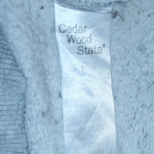 Cedar Wood State Men’s Grey Marvel Comics Crew Neck Sweatshirt L
