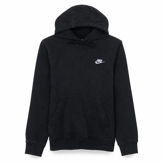 Nike Womens Black XS Pullover Hoodie with Logo Pocket Style