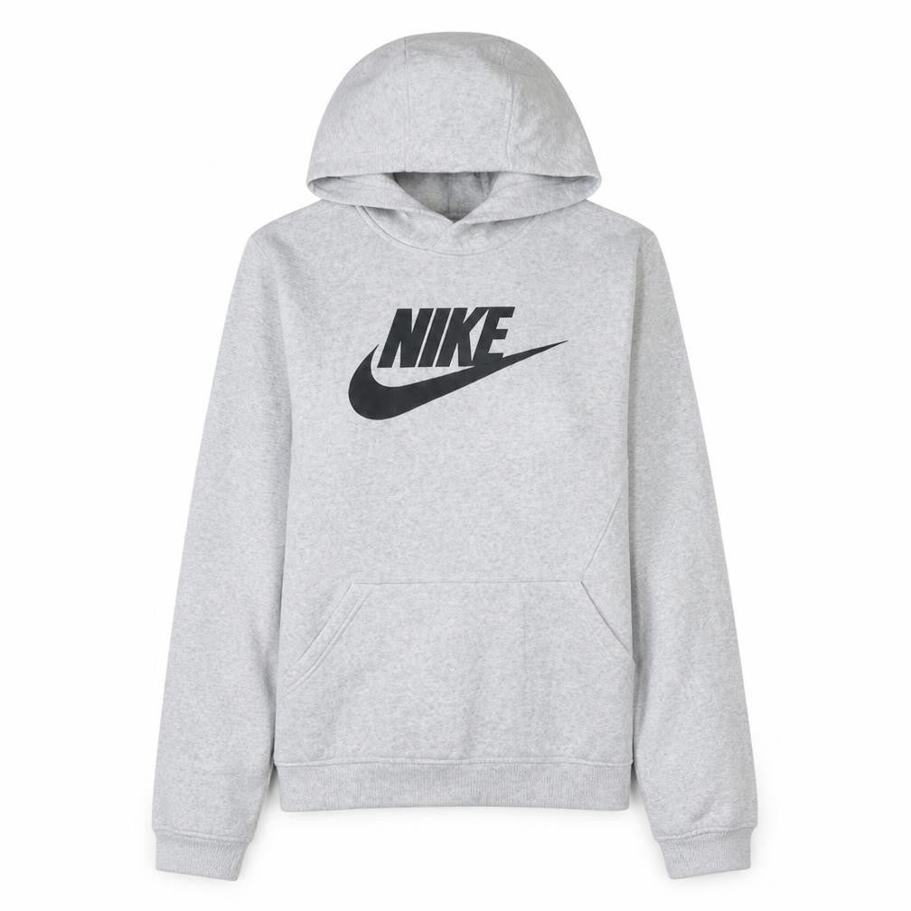 Nike Girls Grey XL Pullover Fleece Hoodie with Logo