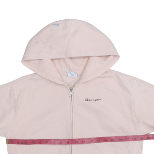 Champion Girls Beige Full Zip Hoodie Sweatshirt 2XL 15-16 Years
