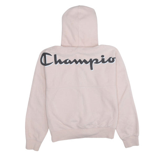 Champion Girls Beige Full Zip Hoodie Sweatshirt 2XL 15-16 Years