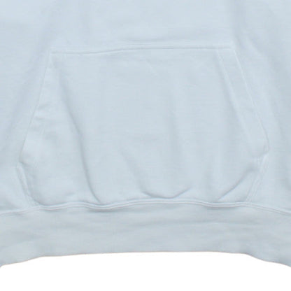 Nike Men's White XS Pullover Hoodie with Blue Logo