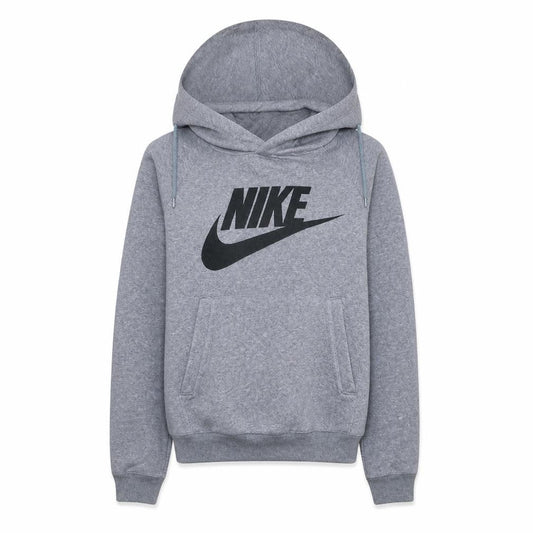 Nike Womens Grey Pullover Hoodie XS Hooded Sweatshirt