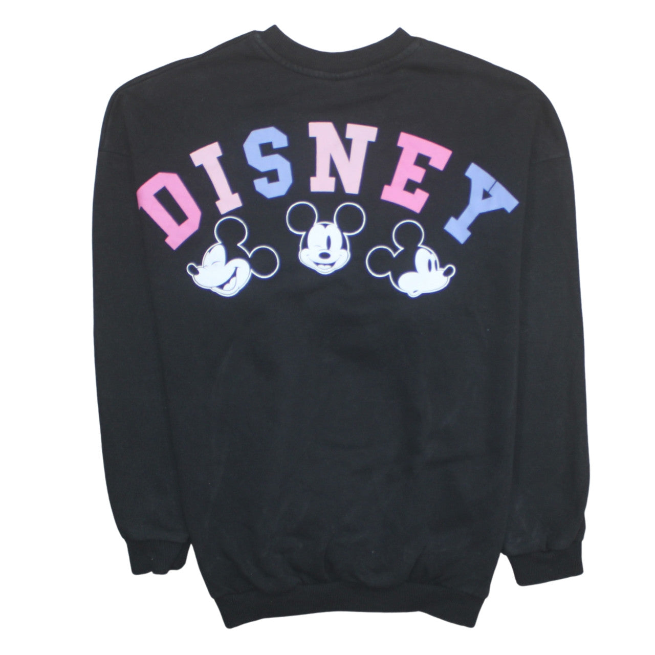 Disney Mickey Mouse Black Women's M 12-14 Sweatshirt by George